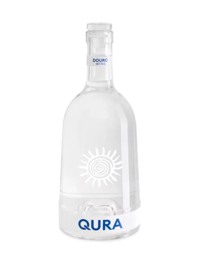 O Pack de 2 Garrafas de Vidro QURA são perfeitas para água, chás e outras bebidas