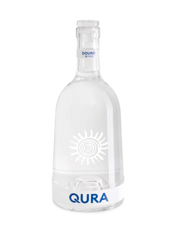 O Pack de 2 Garrafas de Vidro QURA são perfeitas para água, chás e outras bebidas