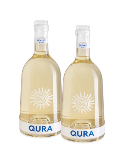 QURA: pack de 2 vinhos brancos portugueses, frescos e sofisticados para momentos especiais
