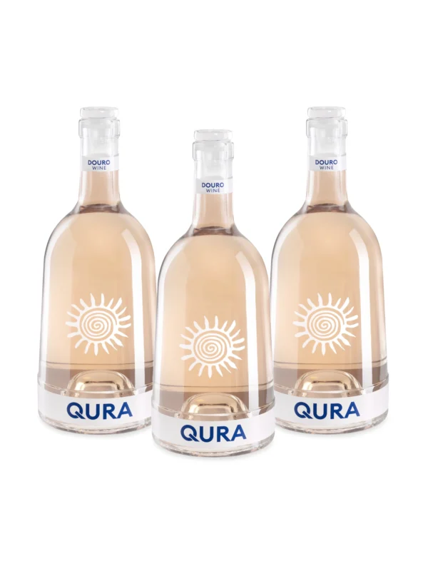 QURA: pack de 3 vinhos rosé portugueses, frescos e sofisticados para momentos especiais