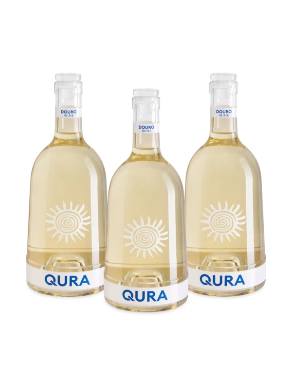 QURA: pack de 3 vinhos brancos portugueses, frescos e elegantes para momentos especiais