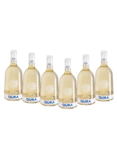 QURA: conjunto de 6 garrafas de vinho branco português elegante, fresco e sofisticado