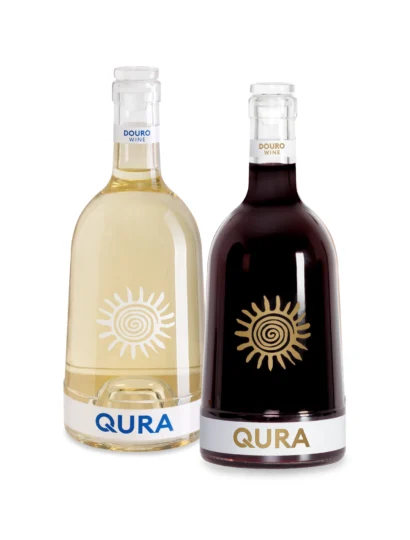 QURA: pack de 2 vinhos branco e tinto português