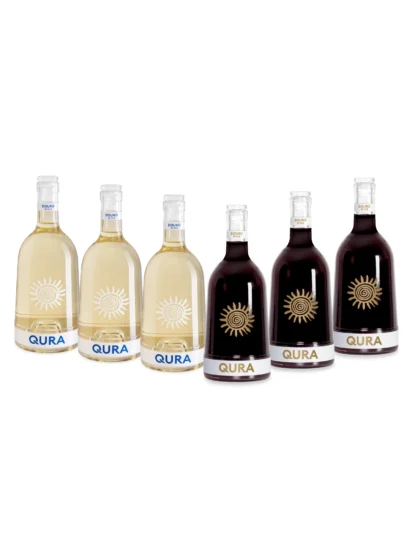 QURA: pack de 6 vinhos branco e tinto português